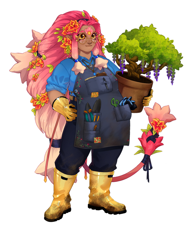 Basami - Vythrosa Character splash art/sprite for Vythrosa